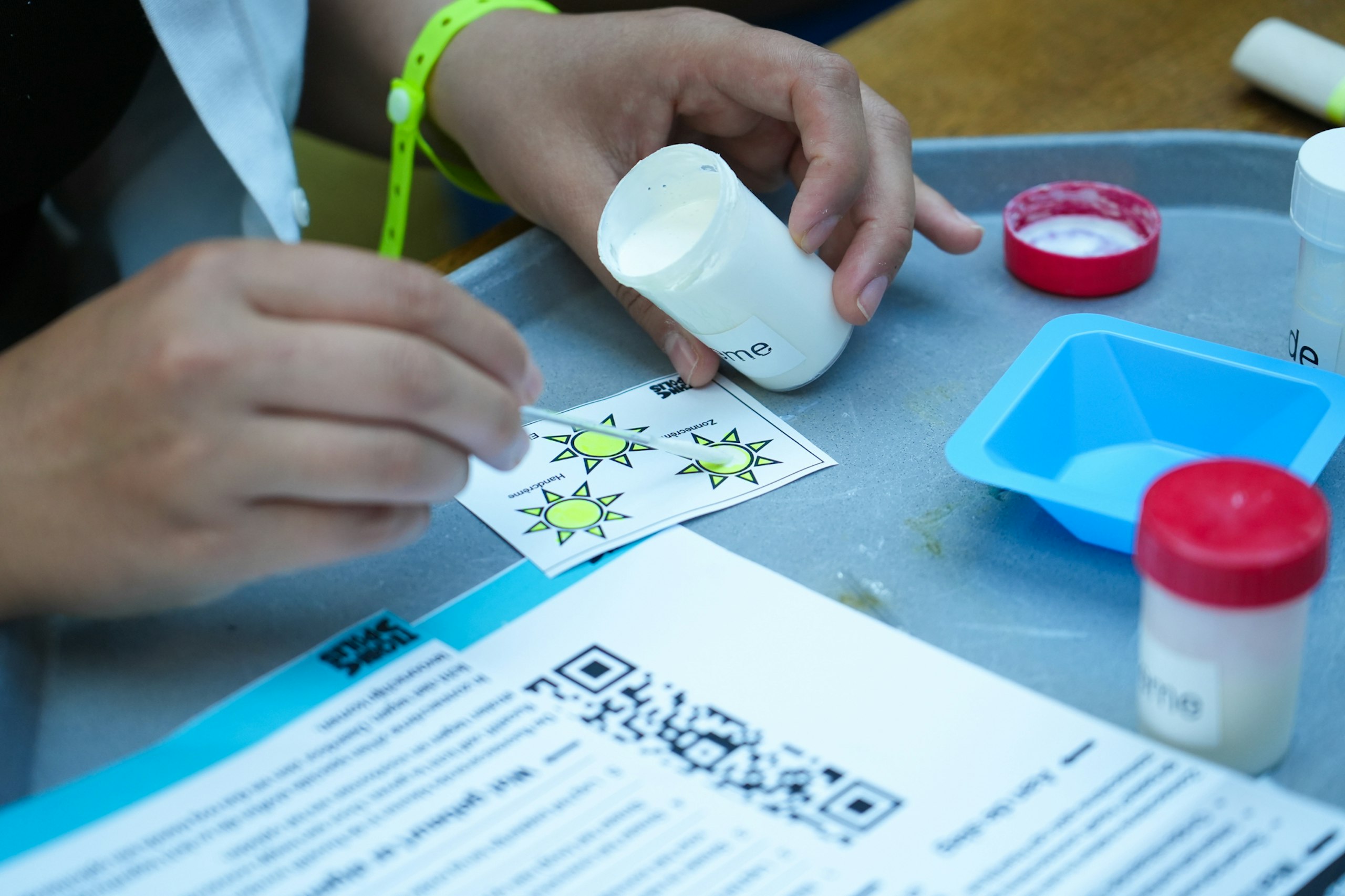 workshop zonnecrème smeer je weg