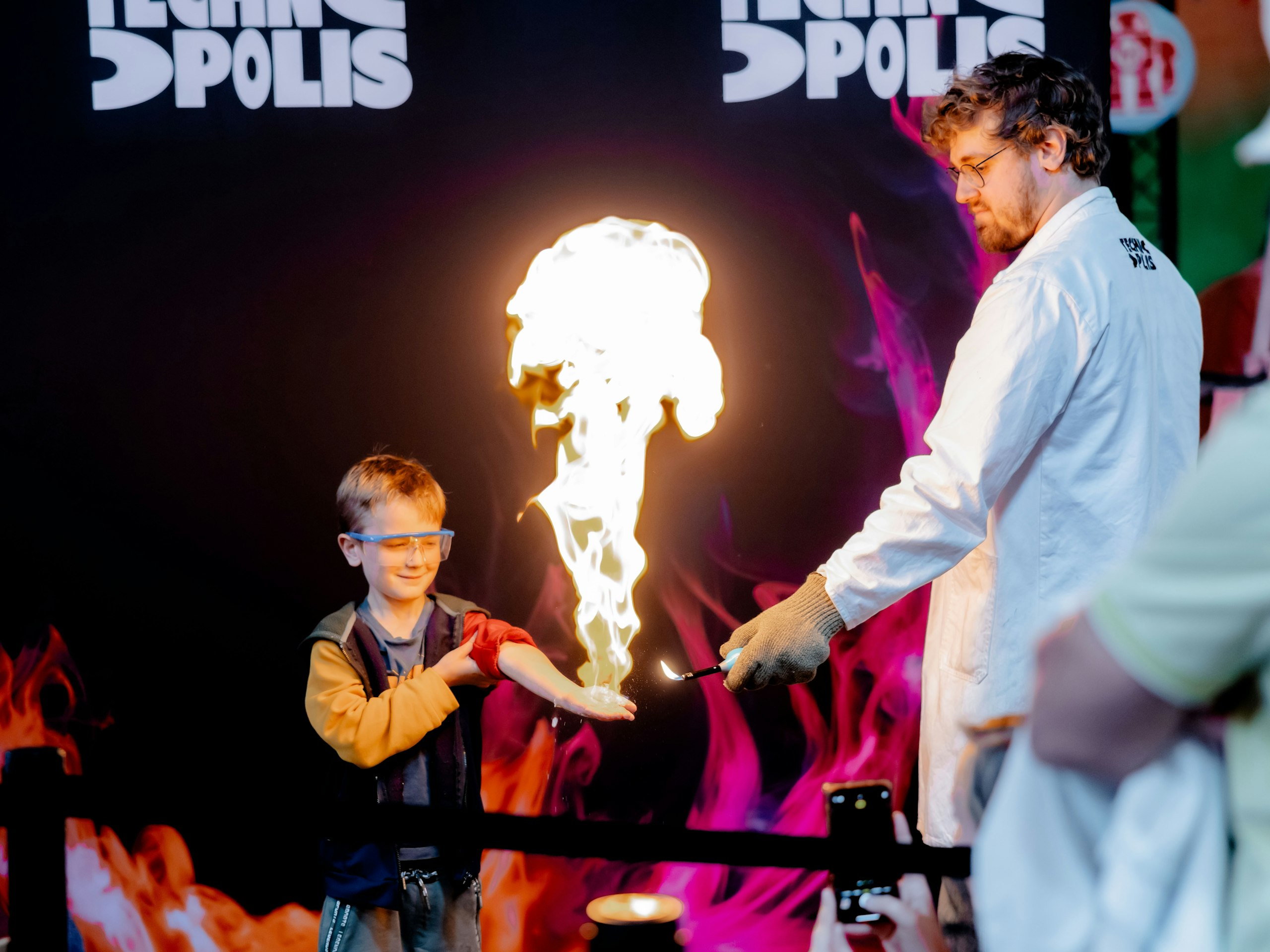 Maker Faire vlam op hand