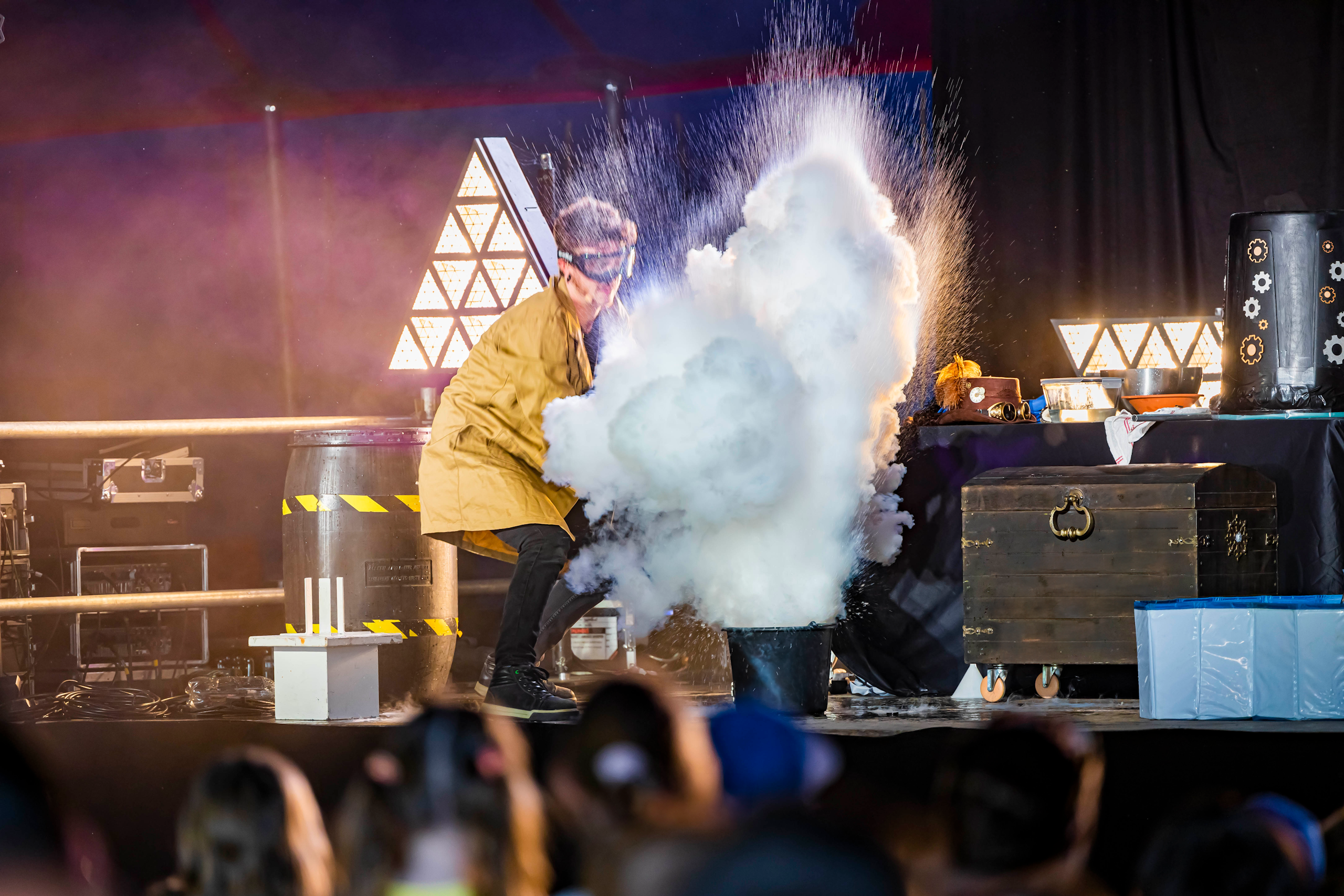 Wolfsklauwpoeder experiment