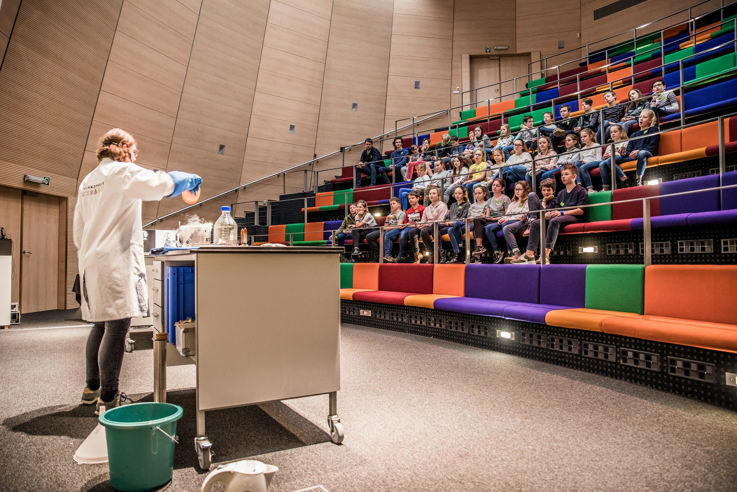 auditorium experiment kinderen
