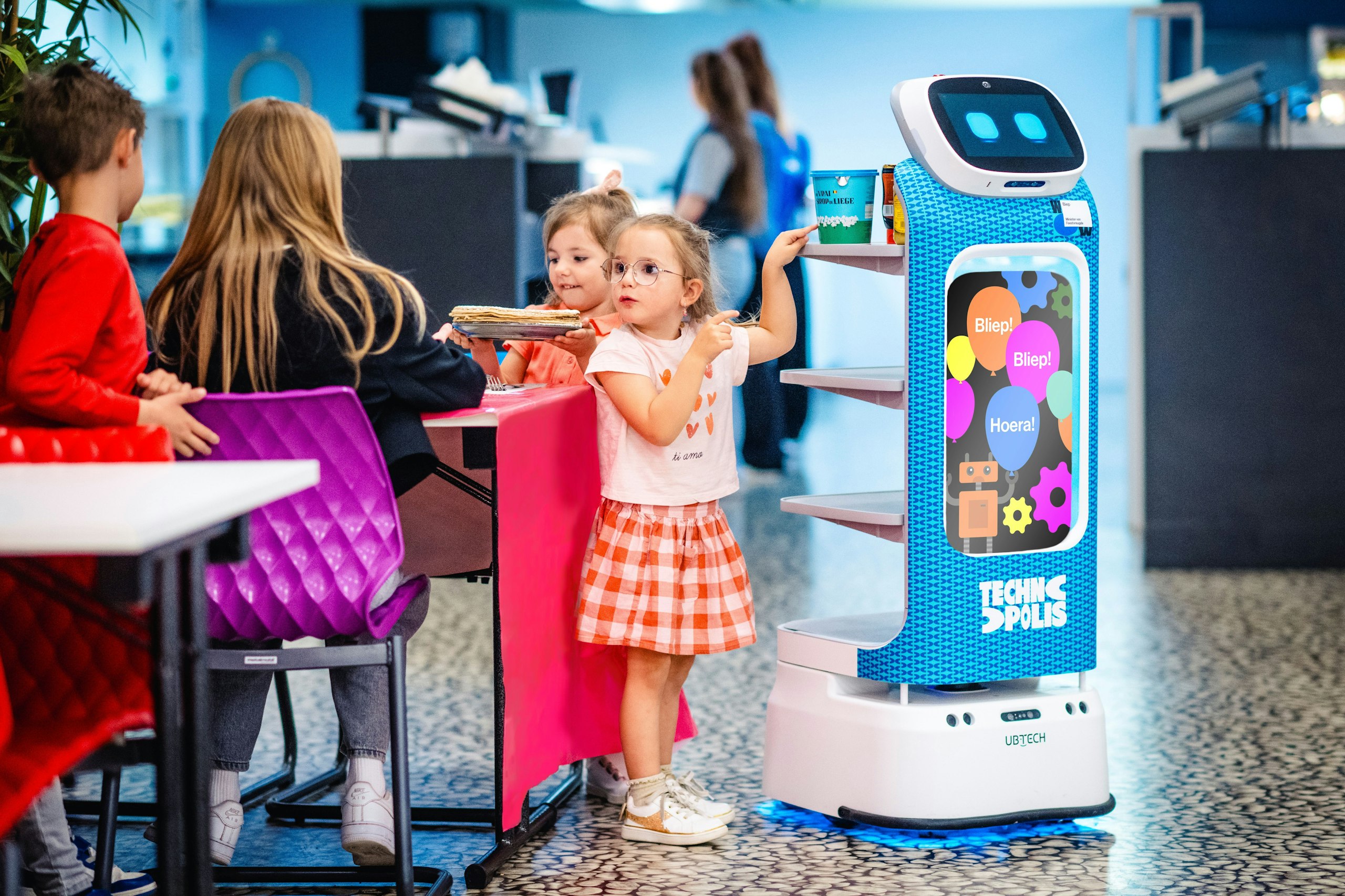 Robot Biep verjaardagsfeestje