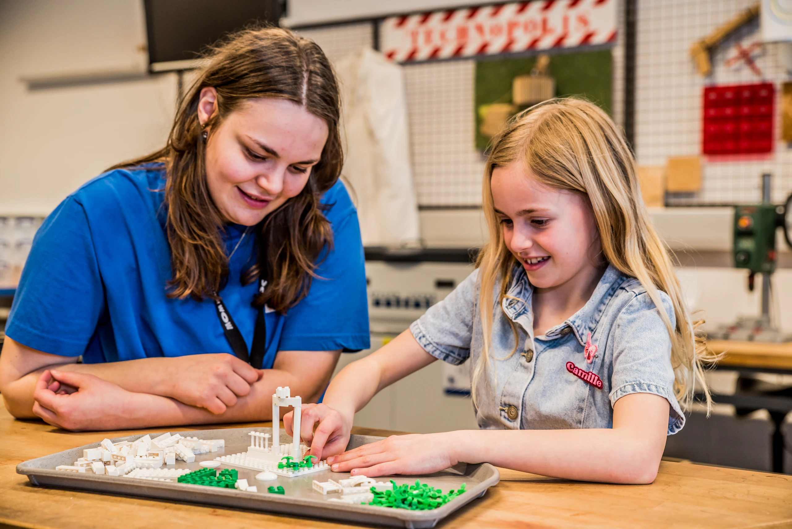 Workshop LEGO stad van de toekomst uitstap met kinderen