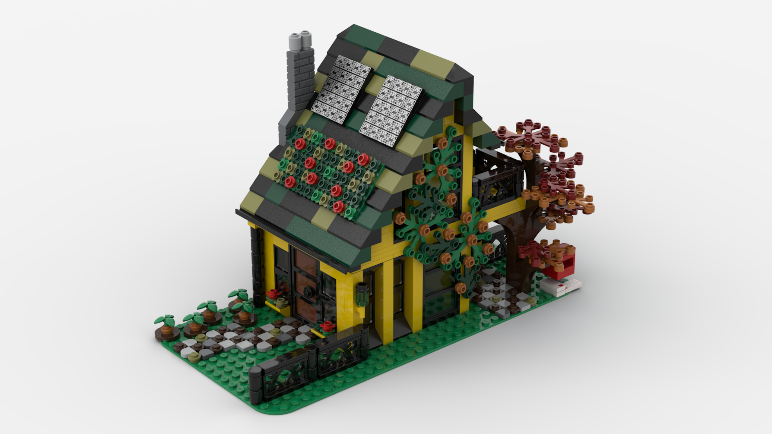 ecohuis in onze online LEGO 2.0 - Technopolis