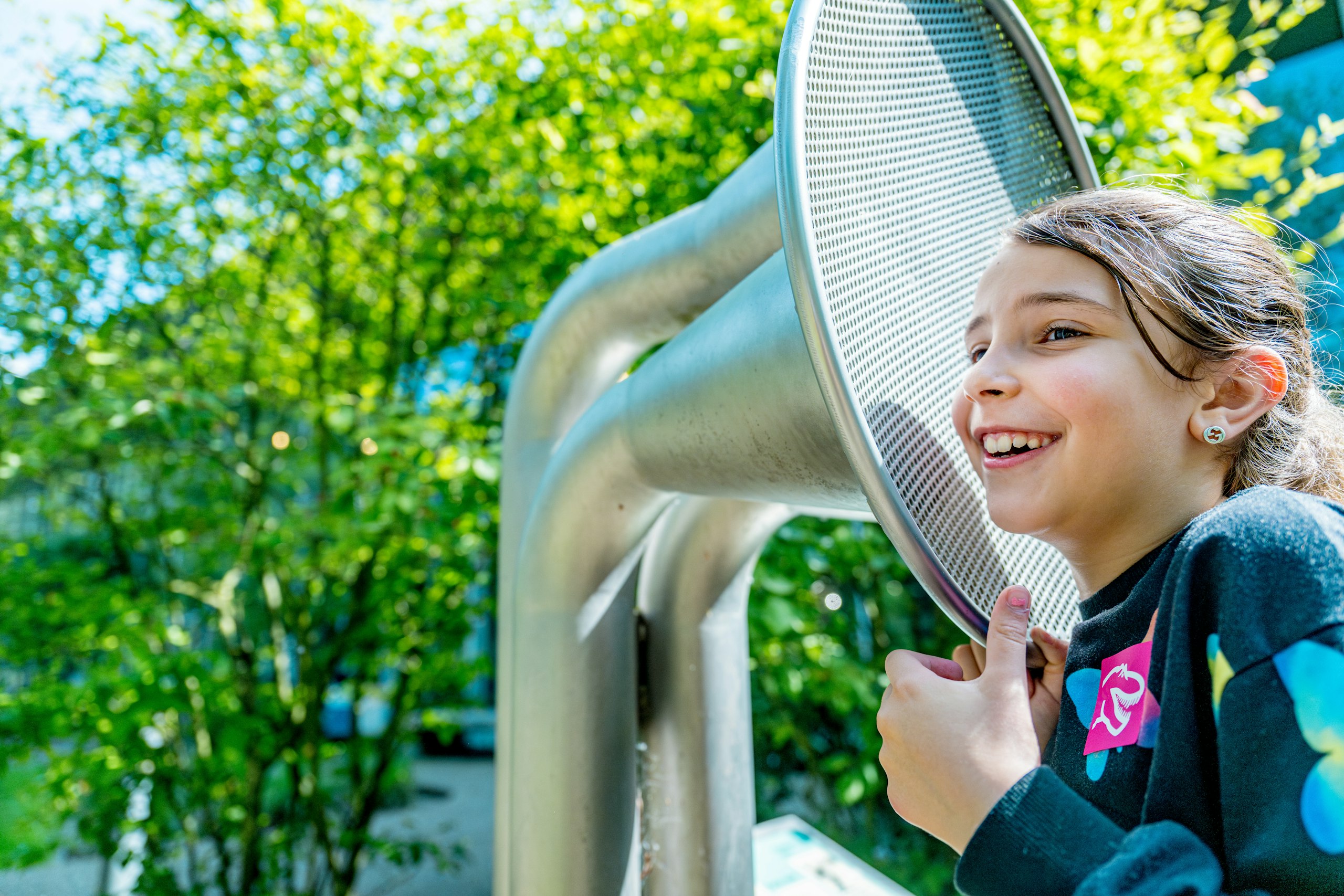 Jardin scientifique fille