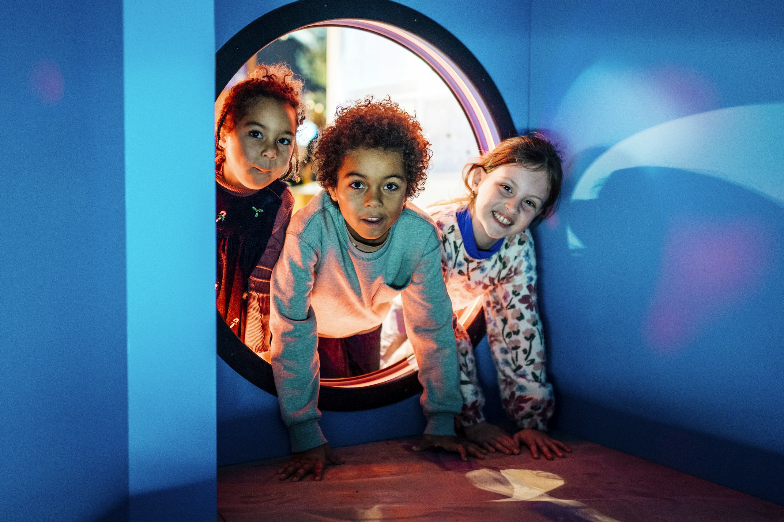 Doolhoofd kinderen op onderzoek