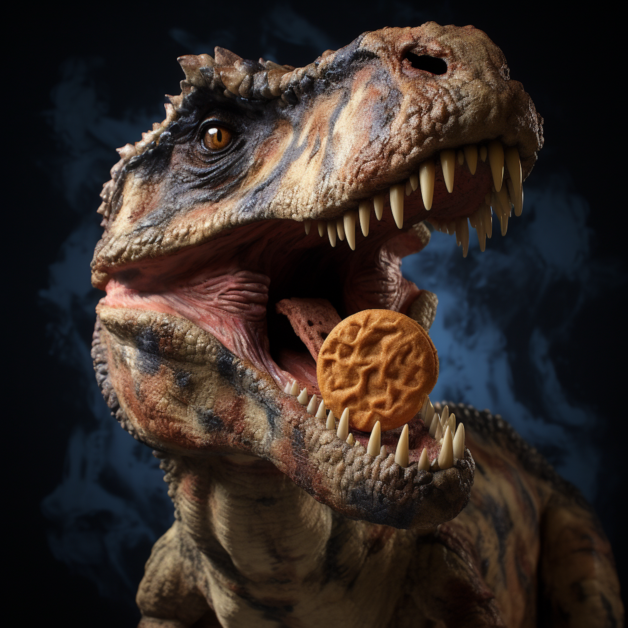 T rex koekje