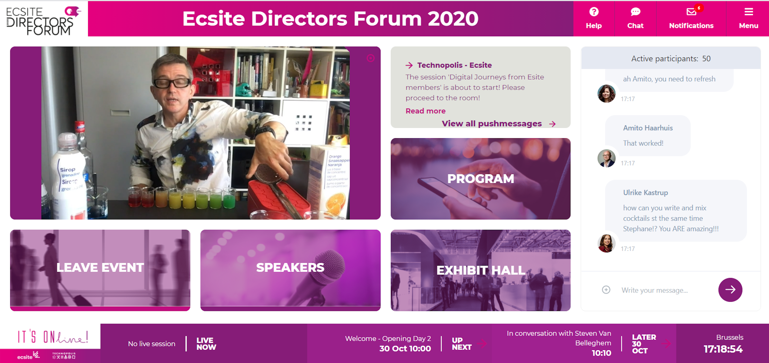 Directors Forum ontspanning