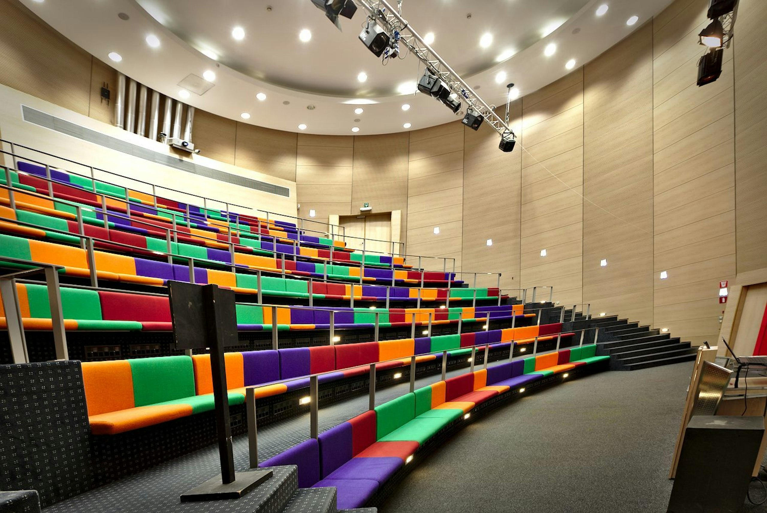 Theater auditorium rijen
